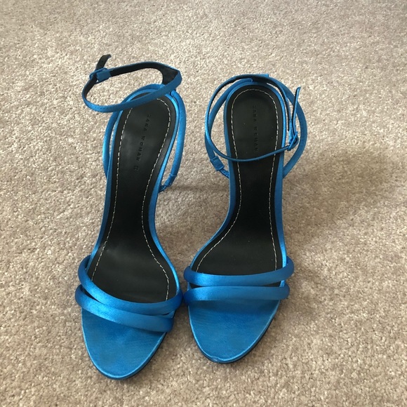 Zara blue sandal heels - Picture 2 of 5